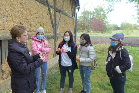 Erläuterung wie Fachwerkhäuser gebaut werden